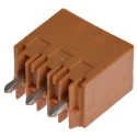Weidmüller OMNIMATE SL Series Pluggable Terminal Block, 3-Contact, 3.5 mm Pitch, 1 Row, 17A Current, 320V 1604480000