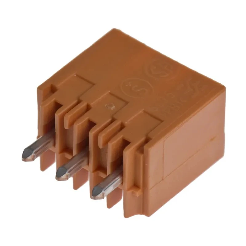 Weidmüller OMNIMATE SL Series Pluggable Terminal Block, 3-Contact, 3.5 mm Pitch, 1 Row, 17A Current, 320V 1604480000