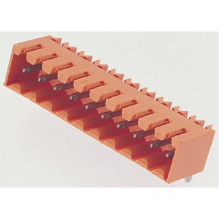 Weidmüller OMNIMATE SL Series Pluggable Terminal Block 10-Contact 3.5 mm Pitch 1 Row 320V 17A Male Connector 1605150000