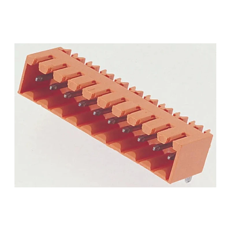 Weidmüller OMNIMATE SL Series Pluggable Terminal Block 10-Contact 3.5 mm Pitch 1 Row 320V 17A Male Connector 1605150000