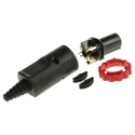 RS PRO Loudspeaker Connector 4 Way Male, Straight Cable, Black, 20A, Screw Termination 171-102