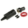 RS PRO Loudspeaker Connector 4 Way Male, Straight Cable, Black, 20A, Screw Termination 171-102