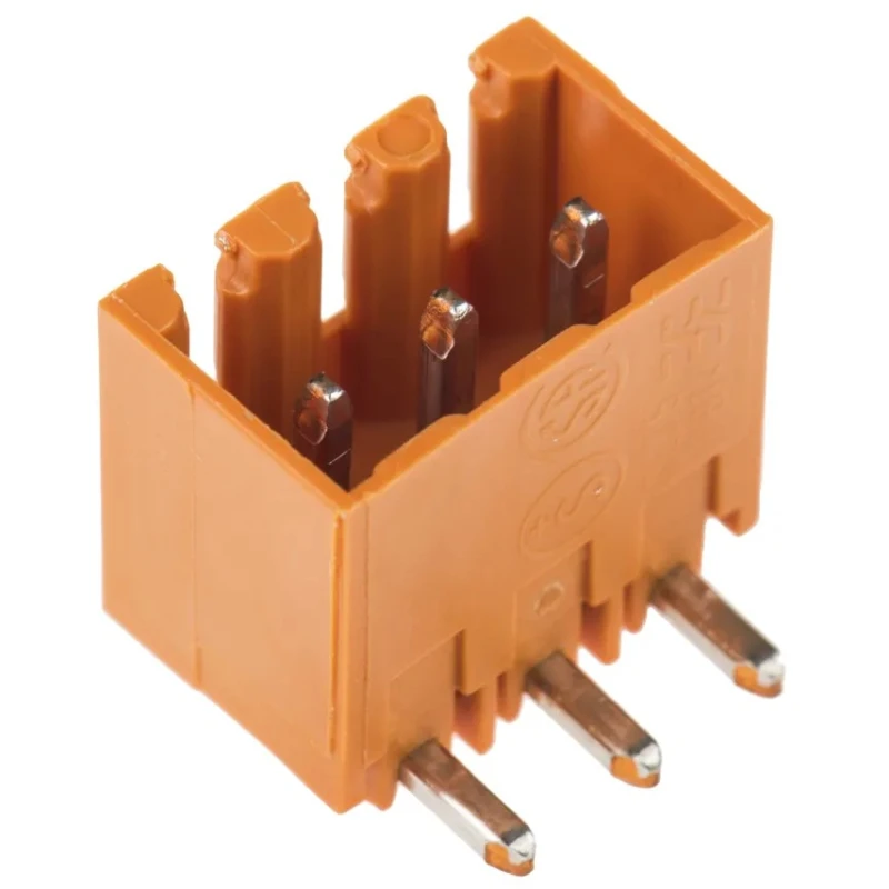 Weidmüller OMNIMATE SL Series Pluggable Terminal Block, 3-Contact, 3.5 mm Pitch, 1 Row, 17A Current, 320V Voltage 1605080000