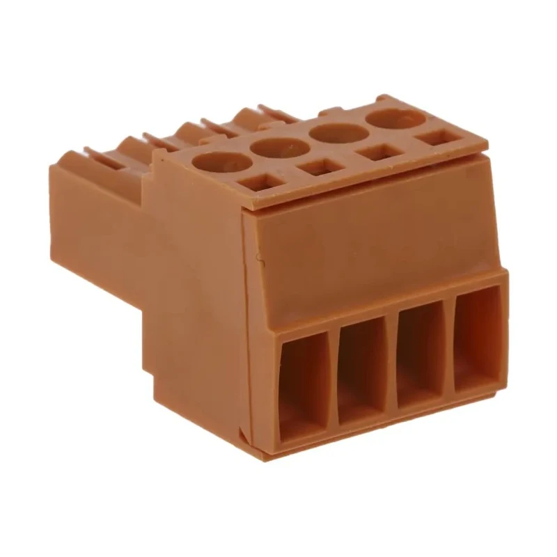 Weidmüller BL Series Pluggable Terminal Block 4-Contact 3.5 mm Pitch 1 Row 320V 17A Housing Polybutylene 1597380000