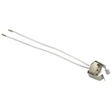 BJB Halogen Lamp Holder GX5.3 Clip Screw 10A 50V Ceramic Mica 22.2mm x 19.3mm 25.105.3101.00