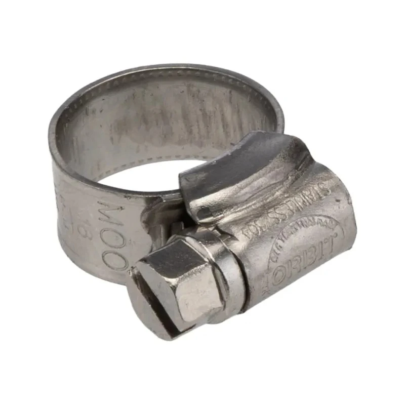 HI-GRIP Stainless Steel Hex Screw Worm Drive Hose & Jubilee Clip 9.5mm Band Width 11-16mm ID 145-0265