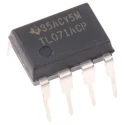 Texas Instruments Operational Amplifier 3 MHz Gain Bandwidth 8-Pin PDIP TL071ACP