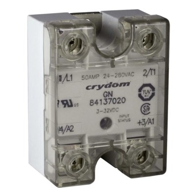Crydom GN Series Solid State Relay, Panel Mount, 75 Arms Load Current, 660 V AC Load, 32 V DC Control 84137130