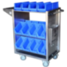 Industrial Heavy Duty Bin Storage Trolley 150kg