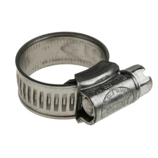 HI-GRIP Stainless Steel Hex Screw Worm Drive Hose & Jubilee Clip 9.5 mm Band Width 13-20 mm ID 145-0266