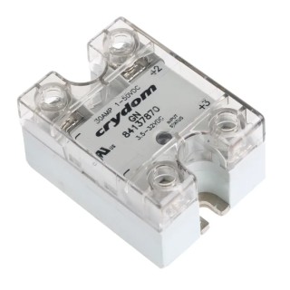 Crydom Solid State Relay Panel Mount 30A DC Load 50V DC Load 32V DC Control 84137870