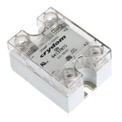 Crydom Solid State Relay Panel Mount 30A DC Load 50V DC Load 32V DC Control 84137870