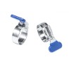 RS PRO Zinc Plated Mild Steel Thumb Screw Worm Drive Hose Clip 12mm Width 30-40mm ID 145-0294
