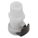 Colder Products Hose Connector 1/4 in BSPT Male Acetal Body Grey 8.3 bar APC10004BSPT