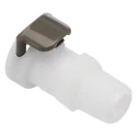 Colder Products Hose Connector 1/4 in BSPT Male Acetal Body Grey 8.3 bar APC10004BSPT