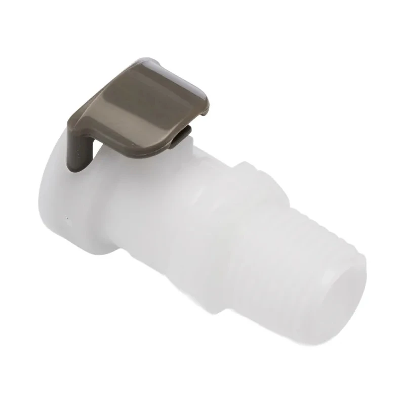 Colder Products Hose Connector 1/4 in BSPT Male Acetal Body Grey 8.3 bar APC10004BSPT