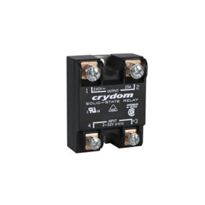 Crydom HD Series Solid State Relay, 75 Arms Load Current, Panel Mount, 530 V AC Load, 32 V DC Control HD4875K