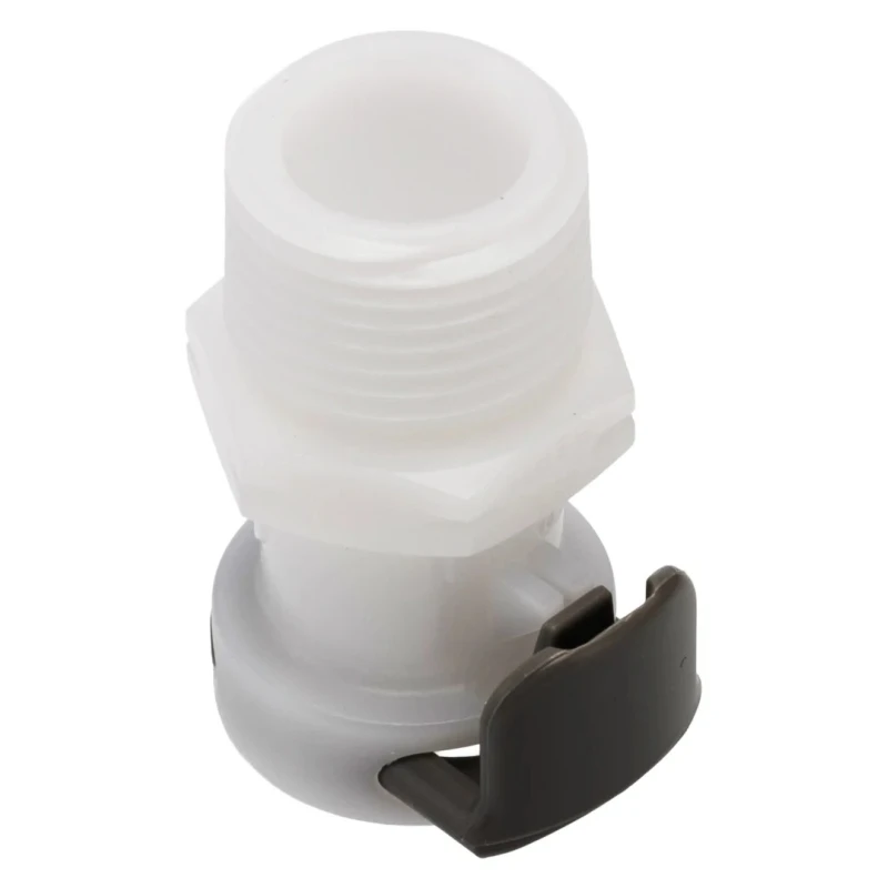 Colder Products Hose Connector 3/8 in BSPT Male Acetal Body Grey 8.3 bar APC10006BSPT