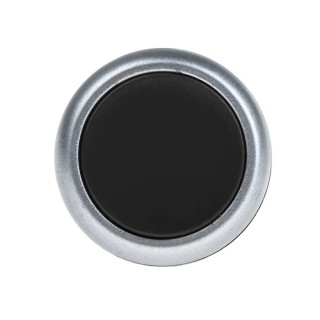 RS PRO Push Button Complete Unit Panel Mount Black DPST 22 mm Cutout IP65 230V 6A 145-0618