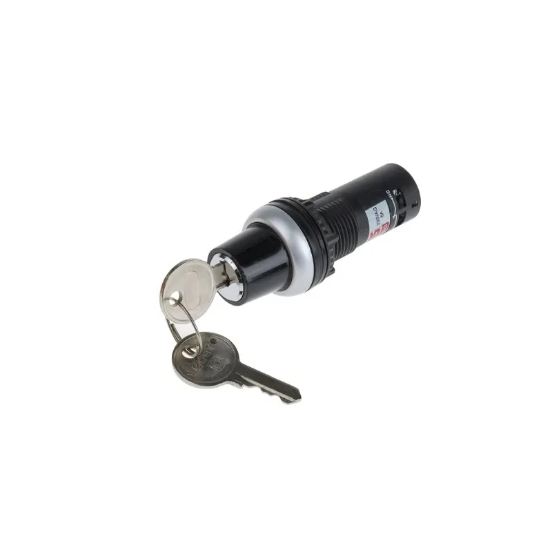 RS PRO IP65 Momentary Key Switch 1 CO 6A 2-Way Screw Terminal 24V DC 230V AC IP65 IP65