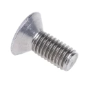 RS PRO Plain Stainless Steel Hex Socket Countersunk Screw M5 x 12 mm 171-843
