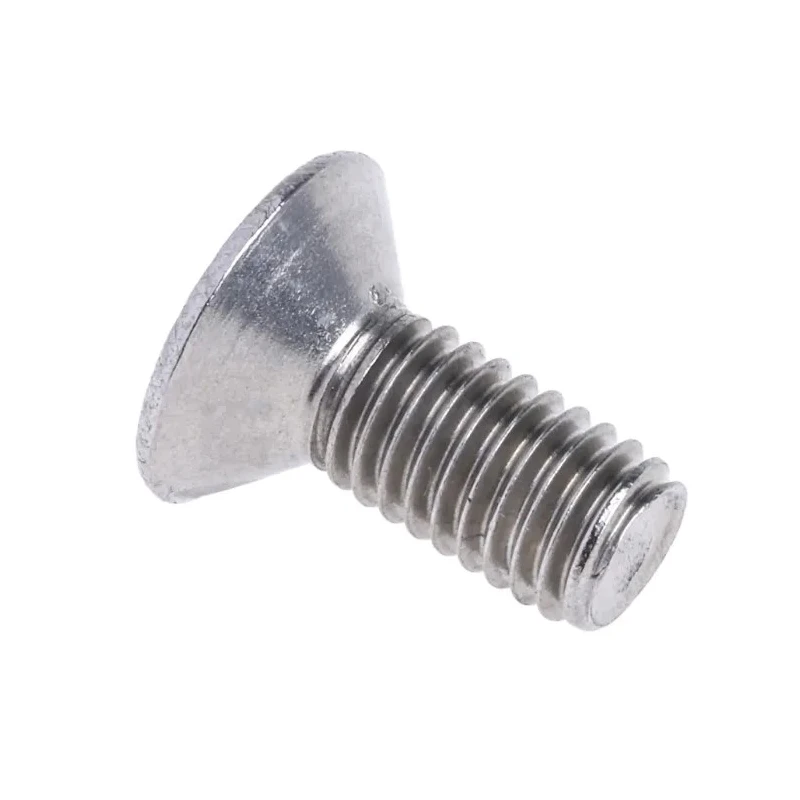 RS PRO Plain Stainless Steel Hex Socket Countersunk Screw M5 x 12 mm 171-843