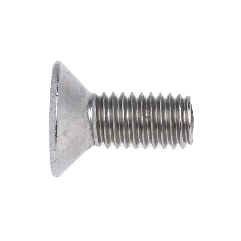 RS PRO Plain Stainless Steel Hex Socket Countersunk Screw M5 x 12 mm 171-843