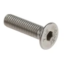 RS PRO Plain Stainless Steel Hex Socket Countersunk Screw M5 x 20 mm 171-865
