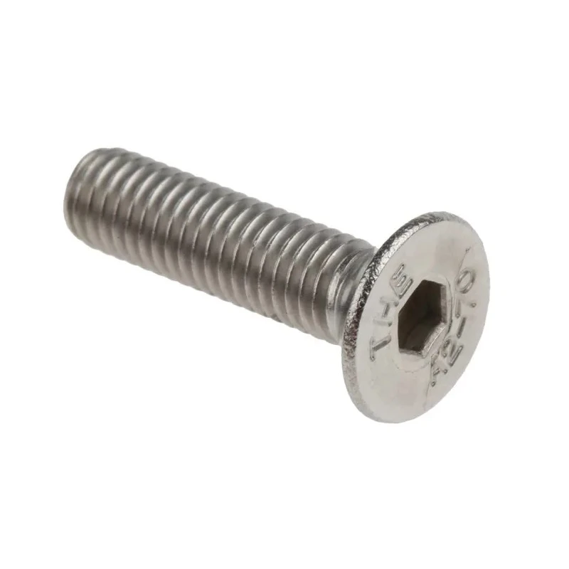 RS PRO Plain Stainless Steel Hex Socket Countersunk Screw M5 x 20 mm 171-865