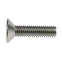 RS PRO Plain Stainless Steel Hex Socket Countersunk Screw M5 x 20 mm 171-865