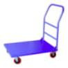 Industrial Material Handling Platform Trolley 500kg