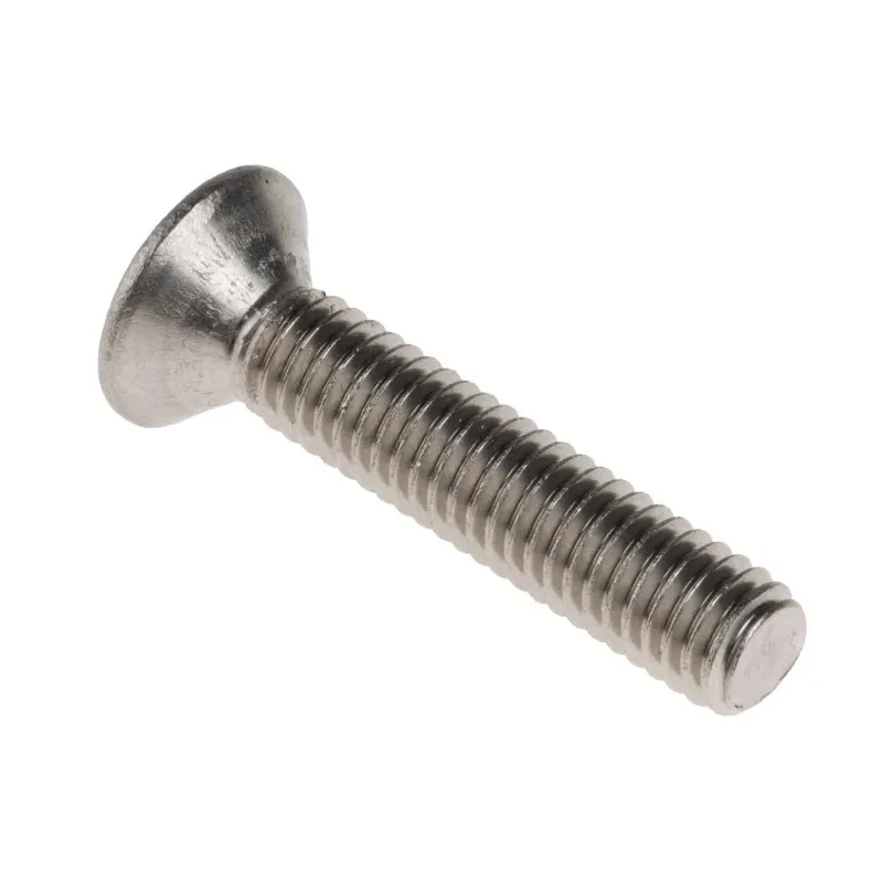 RS PRO Plain Stainless Steel Hex Socket Countersunk Screw, Hex Socket Drive, M6 x 30 mm 171-922