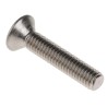 RS PRO Plain Stainless Steel Hex Socket Countersunk Screw, Hex Socket Drive, M6 x 30 mm 171-922