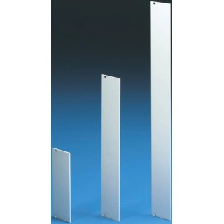 Rittal Unpainted Aluminium Front Panel 3U 21 HP 106.4mm 2.5mm Clear Anodised 3684900