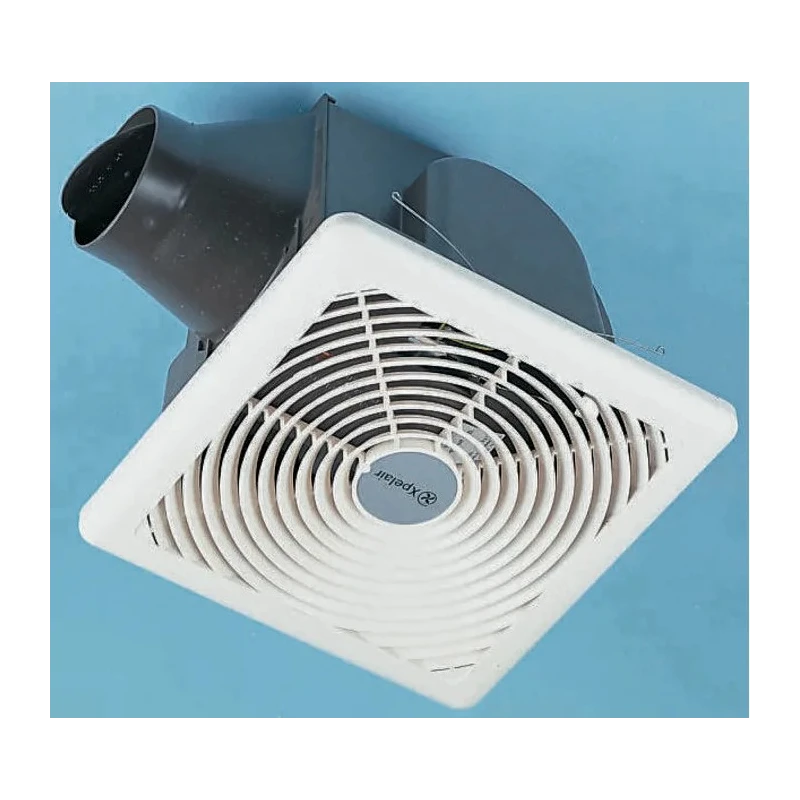 Xpelair CMF Square Ceiling Extractor Fan 230V AC 48W 278 m³/h Air Flow 43 dBA Noise Level Duct Size 150 mm 89972AW