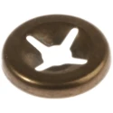 RS PRO Enamelled Steel Open Push-On Fastener for 2.5 mm Shaft 172-313