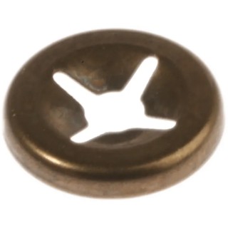 RS PRO Enamelled Steel Open Push-On Fastener for 2.5 mm Shaft 172-313