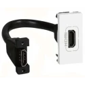 Legrand White Aluminium Cover Plate Plug Faceplate & Mounting Plate 0 787 78