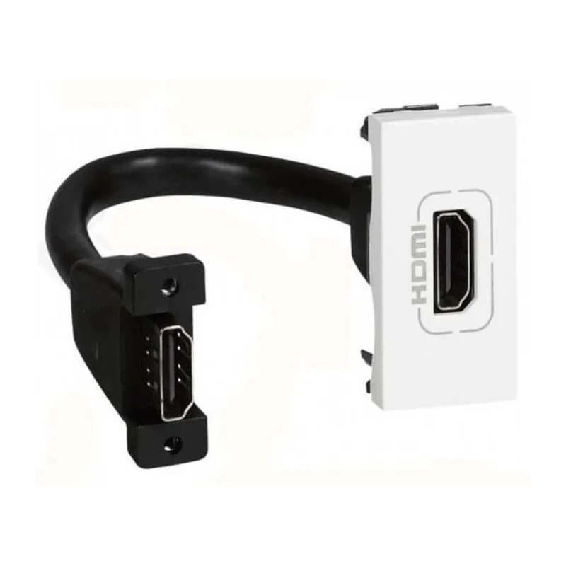 Legrand White Aluminium Cover Plate Plug Faceplate & Mounting Plate 0 787 78