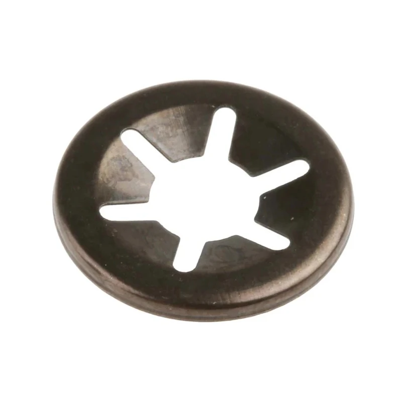 RS PRO Enamelled Steel Open Push-On Fastener for 6 mm Shaft 172-357