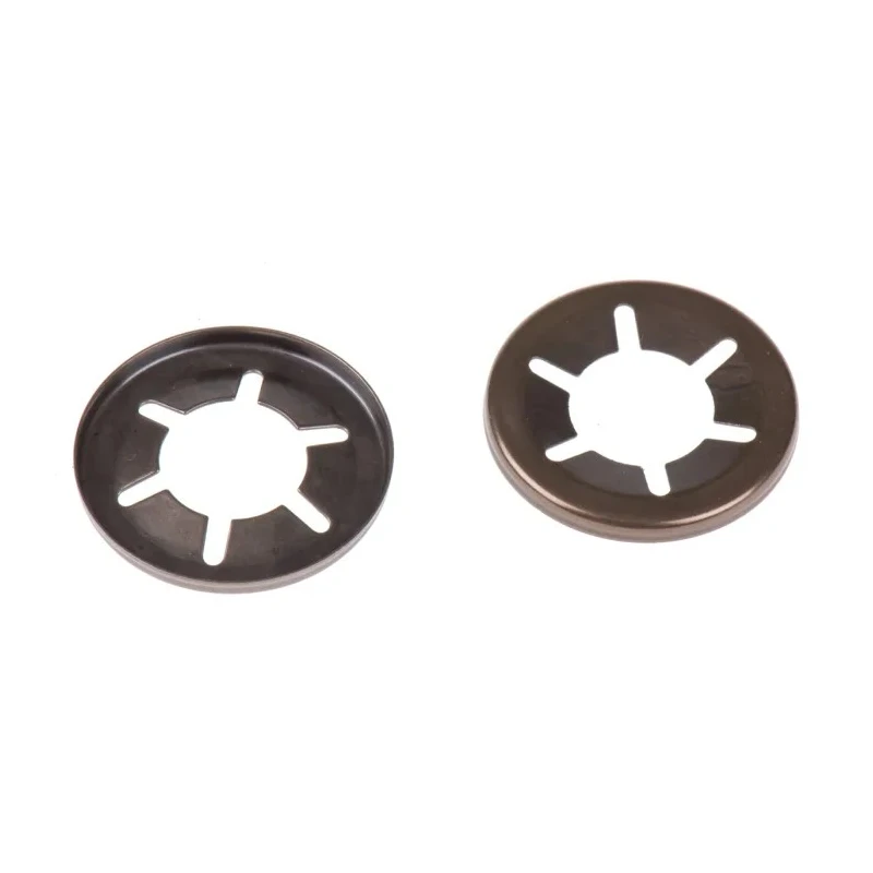 RS PRO Enamelled Stainless Steel Open Push-On Fastener for 12 mm Shaft 172-408