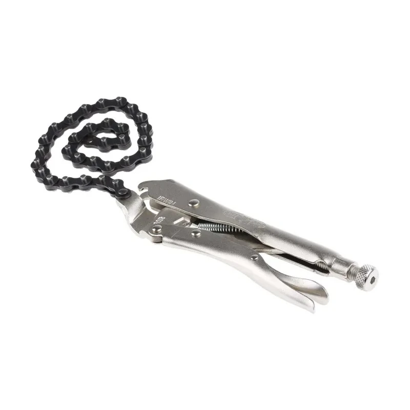 Irwin Chain Wrench with 225 mm Jaw Capacity, Metal Handle, Polished Alloy Steel 27ZR