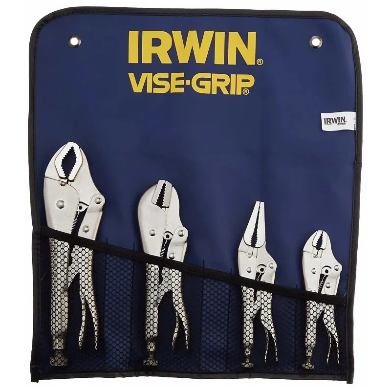 Irwin 3-Piece Mole Grip Plier Set T71, Multi-Tool Hand Tool Set, 3 Pieces, China