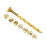UNIFIX VORTEX Pozidriv Double Countersunk Steel Wood Screw Yellow Waxed Zinc 5 mm Thread 70 mm Length ZZV60238CE