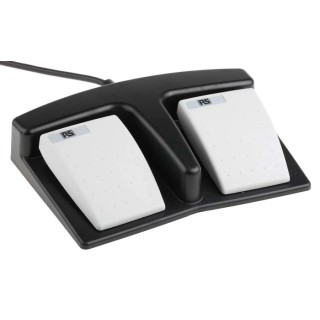 RS PRO General Purpose Momentary Foot Switch DPST Thermoplastic 3A Contact Current 250 V ac 325-2715