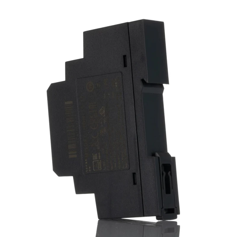 MEAN WELL Ultra Slim Switched Mode DIN Rail Power Supply 85-370V AC/DC Input 15V DC, 1A Output, 15W HDR-15-15
