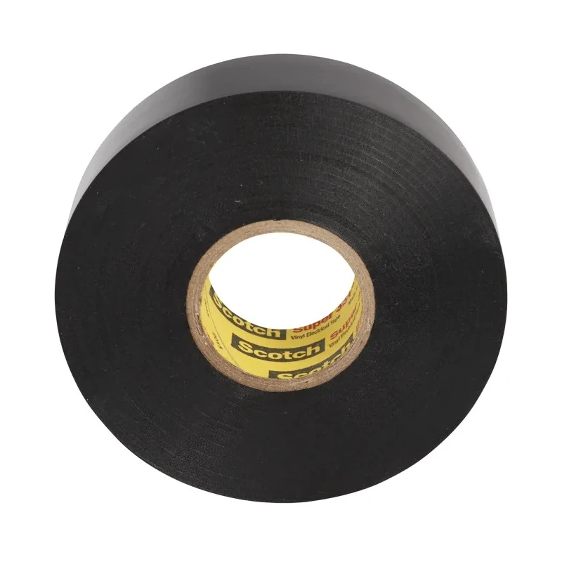 3M Scotch Super 33 Black Polyvinyl Chloride Electrical Tape, 19mm Width x 6m Length 80610833800