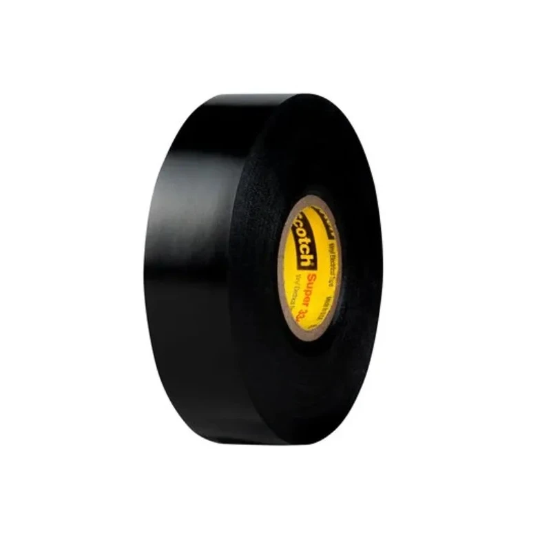 3M Scotch Super 33 Black Polyvinyl Chloride Electrical Tape, 19mm Width x 6m Length 80610833800