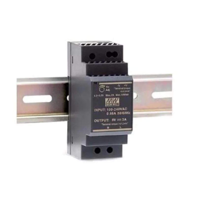 MEAN WELL Ultra Slim Switched Mode DIN Rail Power Supply 48V DC, 750mA Output, 36W HDR-30-48