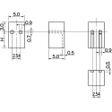 Mac 8 4.5 mm Diameter LED Holder for use with 5 mm LED, 3 mm LED LZ-5